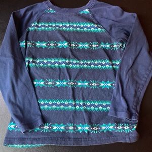 Navy “Snowflakes” Boy Shirt